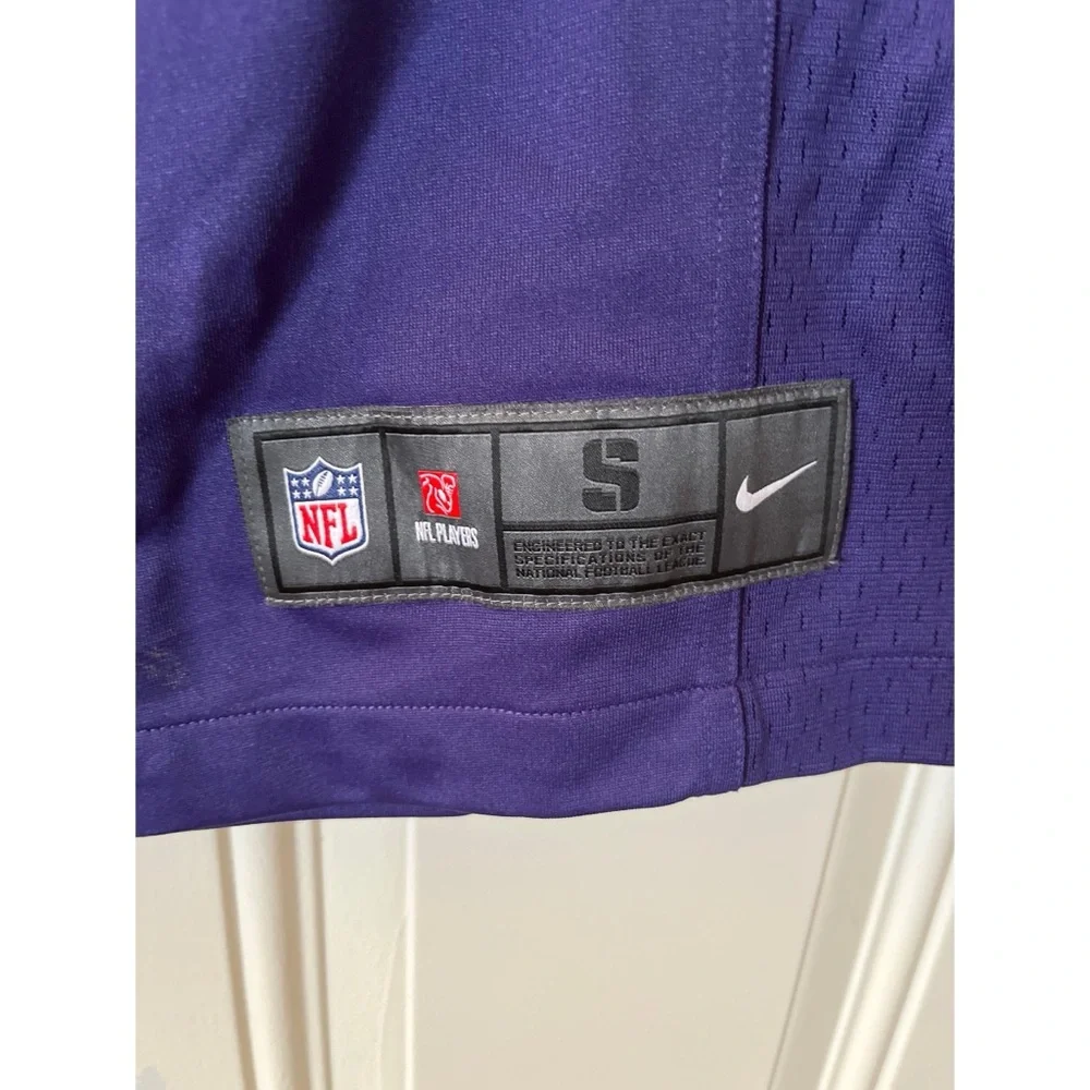 Nike NFL Baltimore Ravens NWT Menâs Small Justin Tucker Purple & Black Jersey. - Picture 5 of 8